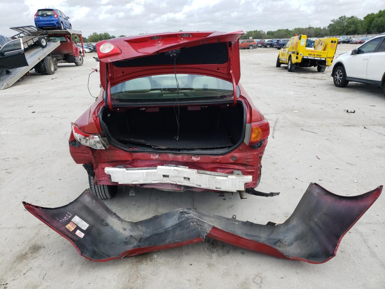 Photo 9 from auction – 2009 TOYOTA COROLLA BA with VIN JTDBL40E599020398