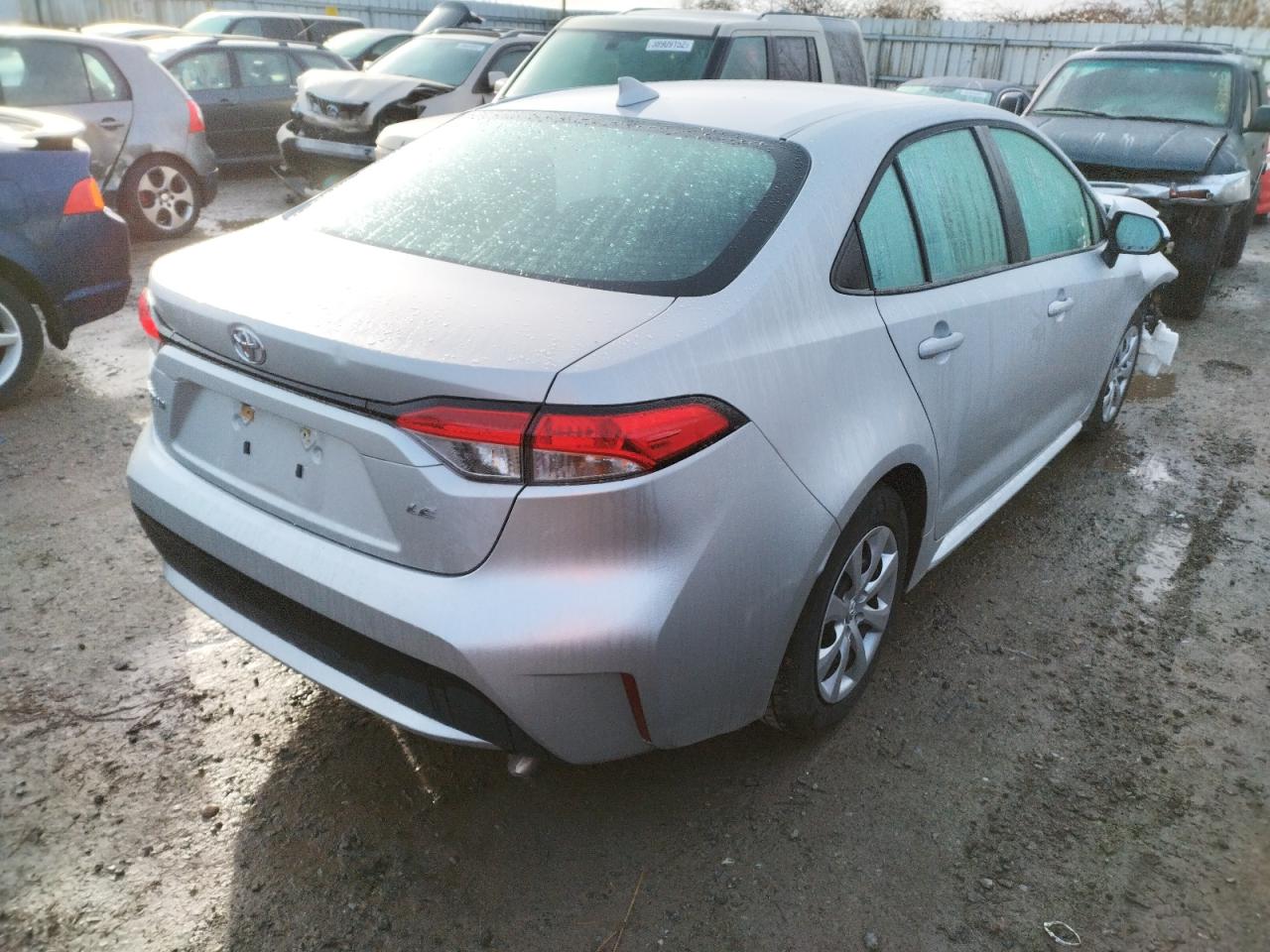 Photo 4 from auction – 2020 TOYOTA COROLLA LE with VIN 5YFEPRAE5LP121665