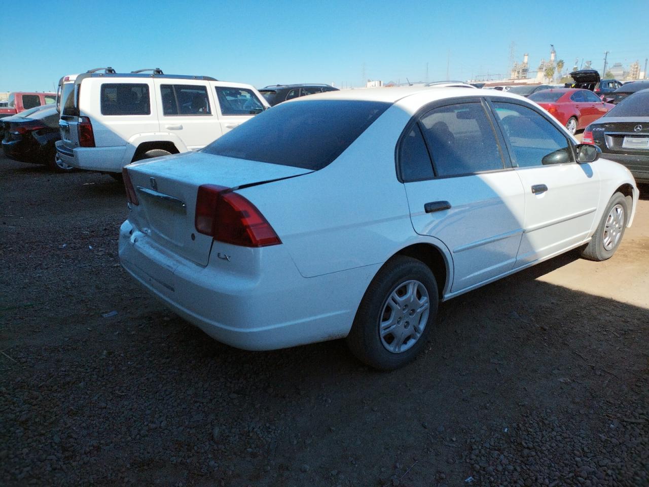 Photo 4 from auction – 2001 HONDA CIVIC LX with VIN 2HGES16561H516158