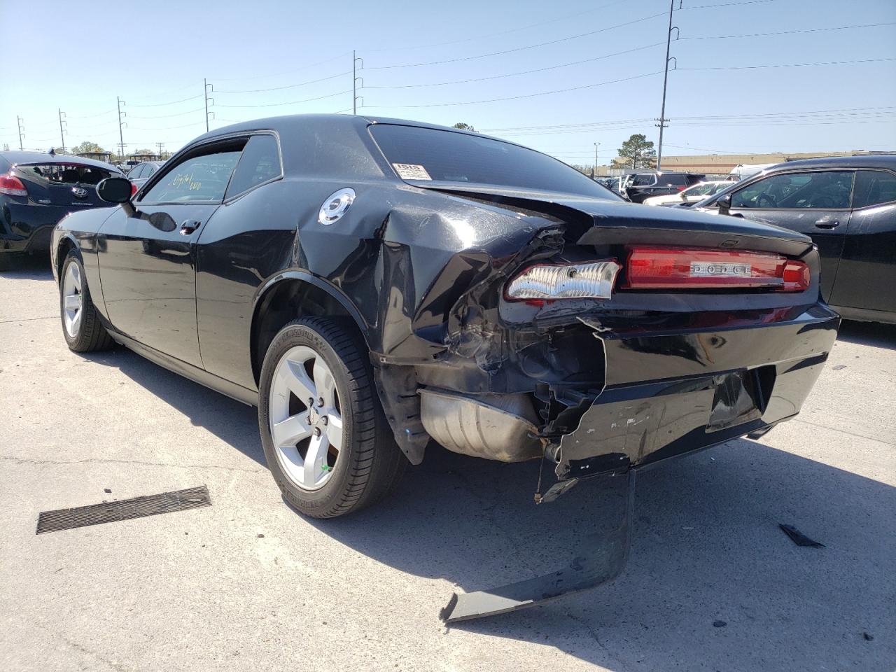 Photo 9 from auction – 2013 DODGE CHALLENGER with VIN 2C3CDYAG8DH517936