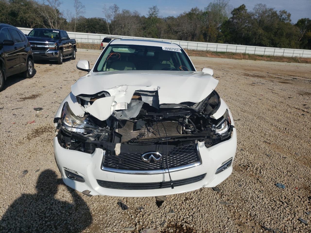 Photo 9 from auction – 2014 INFINITI Q50 BASE with VIN JN1BV7AP4EM692281