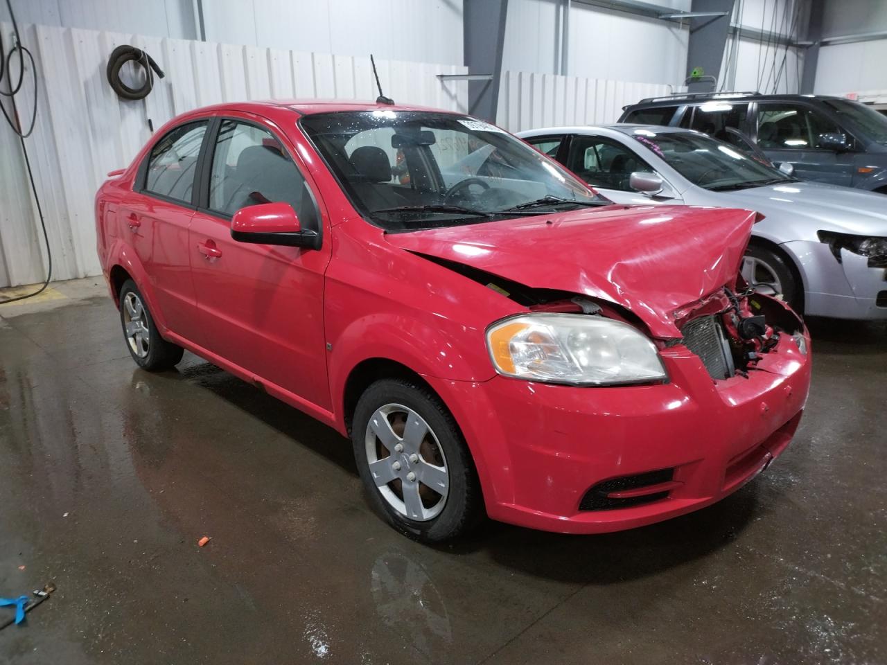 CHEVROLET AVEO LS 2009 with VIN KL1TD56E19B631236 - Photo from auction