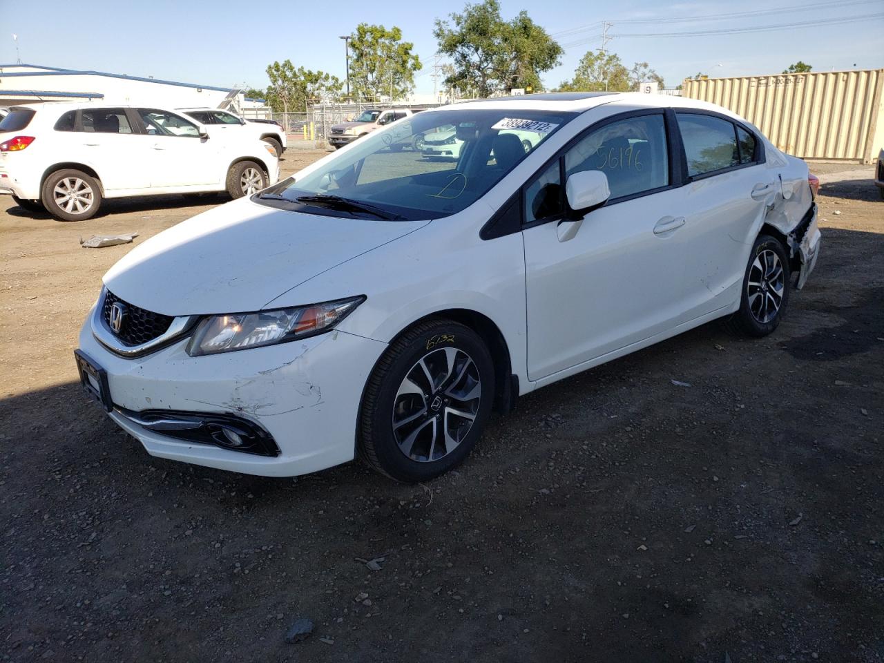 Photo 2 from auction – 2013 HONDA CIVIC EXL with VIN 19XFB2F94DE205159