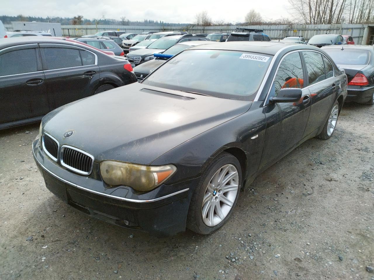 Photo 2 from auction – 2002 BMW 745 LI with VIN WBAGN63462DR00511