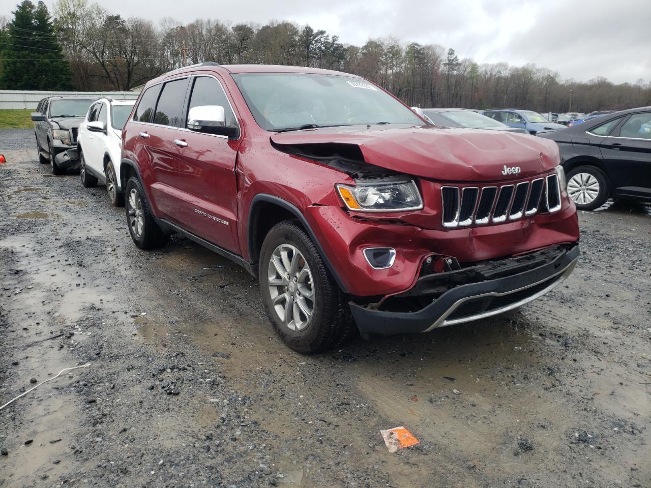 Photo 1 from auction – 2014 JEEP GRAND CHER with VIN 1C4RJEBG9EC377752