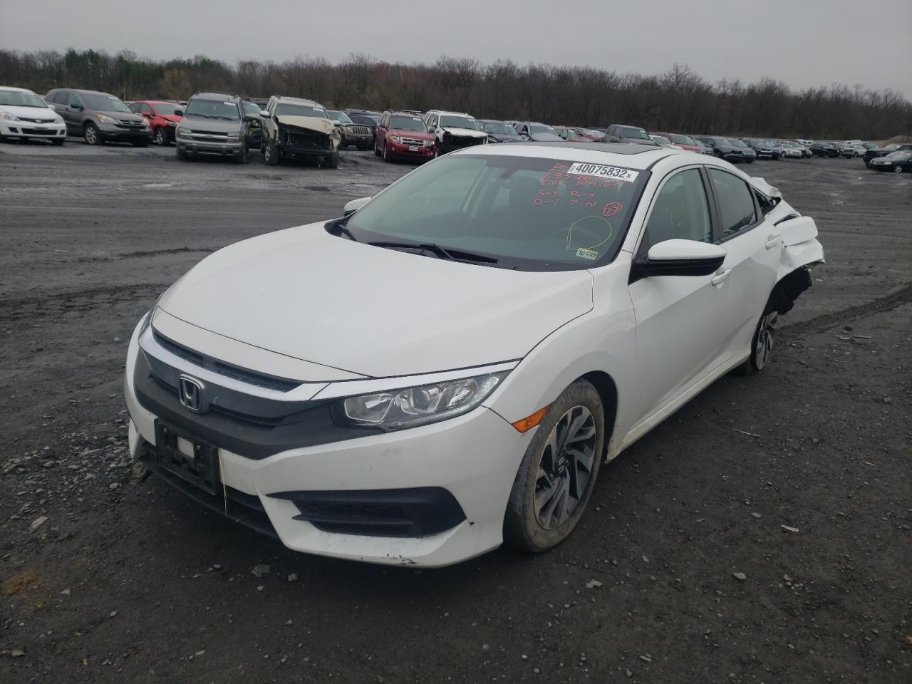 Photo 2 from auction – 2016 HONDA CIVIC EX with VIN 19XFC2F77GE220139