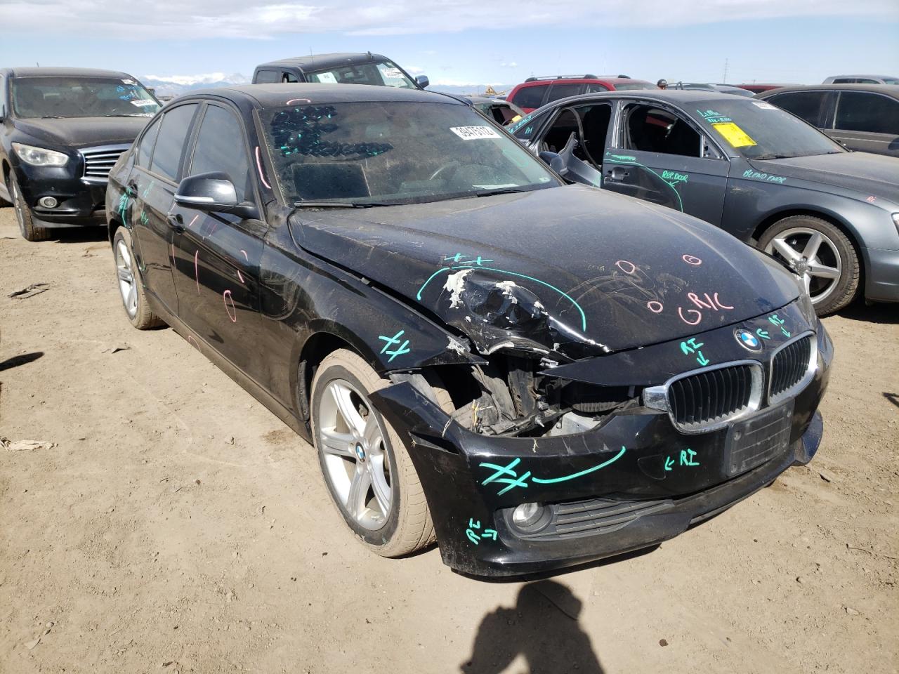 BMW 320 I XDRI 2013 with VIN WBA3C3C55DF982220 - Photo from auction