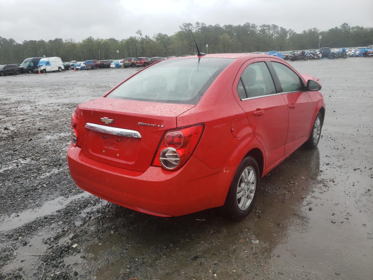 Photo 4 from auction – 2013 CHEVROLET SONIC LT with VIN 1G1JC5SH8D4234227