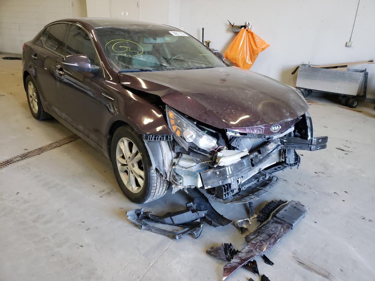 KIA OPTIMA EX 2012 with VIN 5XXGN4A79CG084633 - Photo from auction