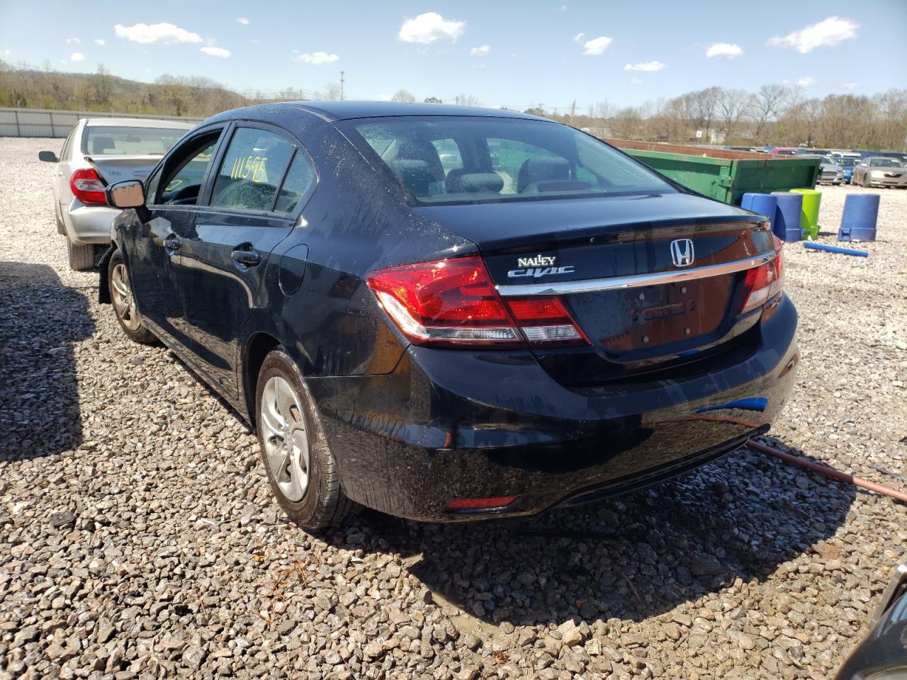 Photo 3 from auction – 2015 HONDA CIVIC LX with VIN 19XFB2F52FE083496