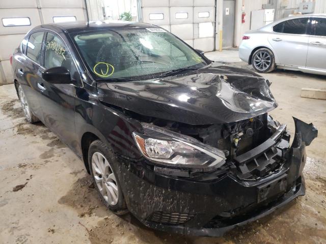 NISSAN SENTRA S 2018 with VIN 3N1AB7AP1JL659098 - Photo from auction