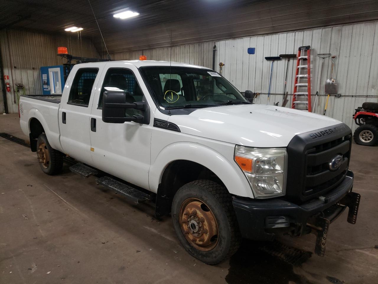 FORD F350 SUPER 2011 with VIN 1FT7W3B6XBEC03760 - Photo from auction