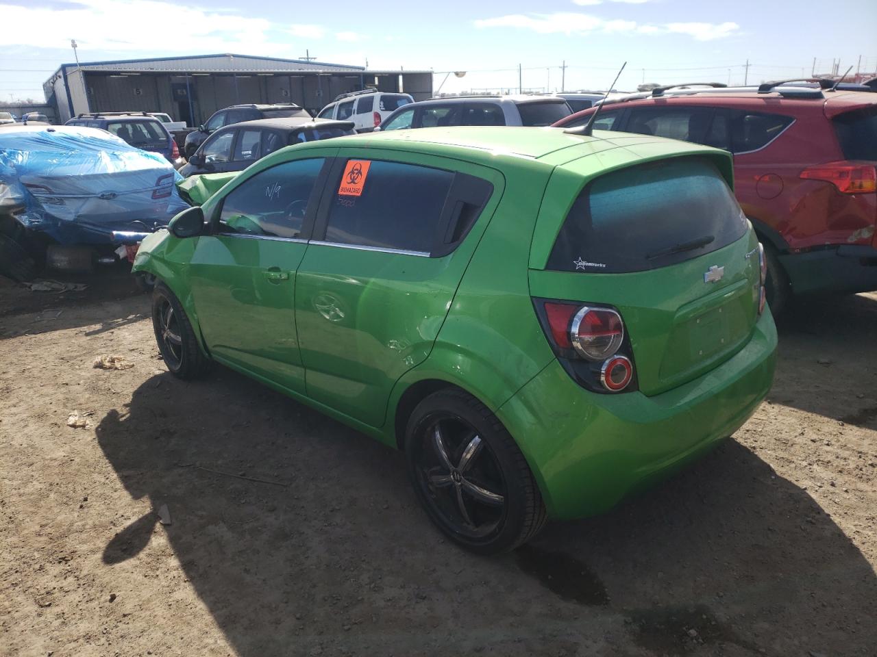 Photo 3 from auction – 2014 CHEVROLET SONIC LT with VIN 1G1JC6SB2E4227129