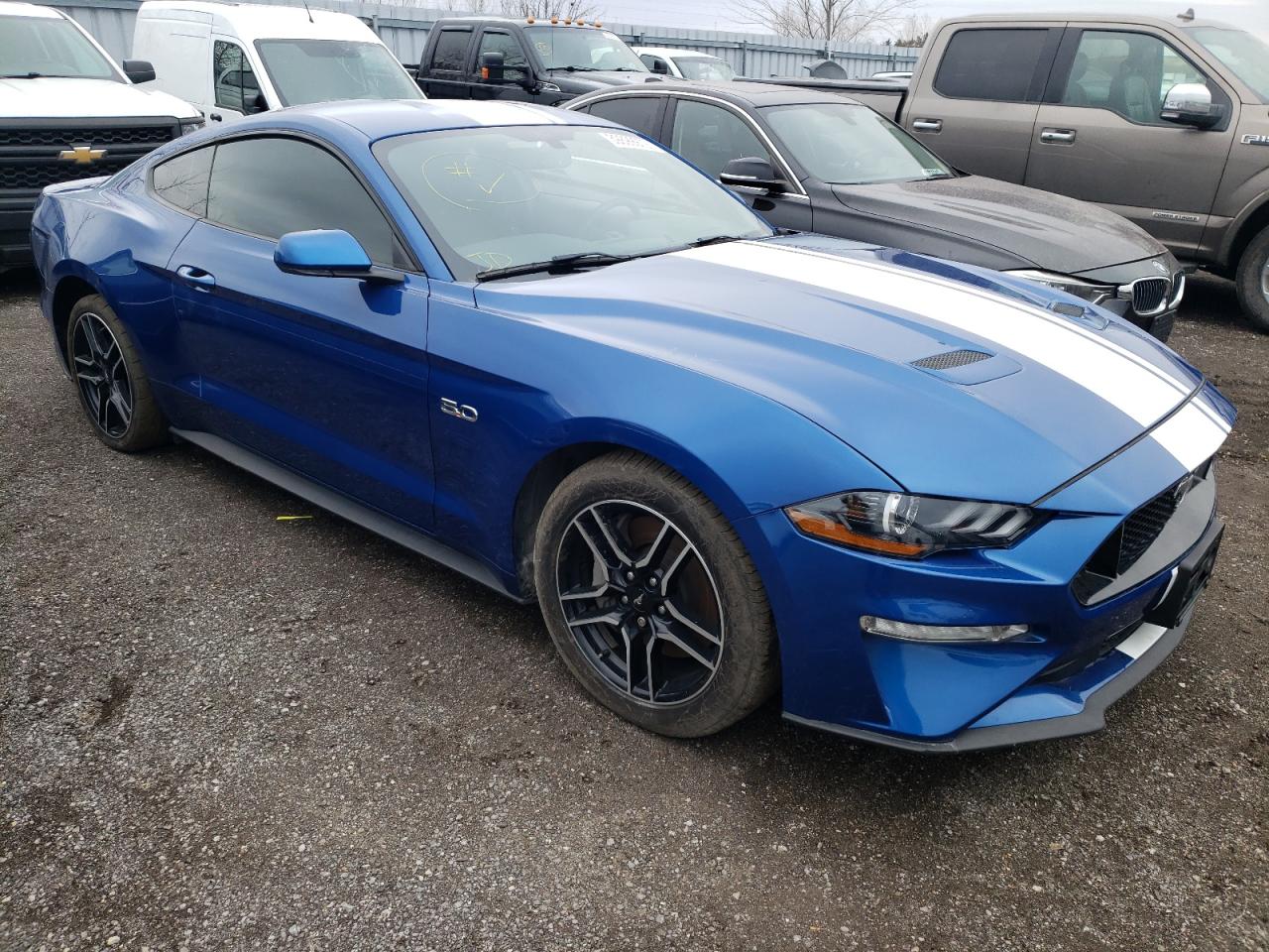 FORD MUSTANG GT 2018 with VIN 1FA6P8CF0J5160927 - Photo from auction