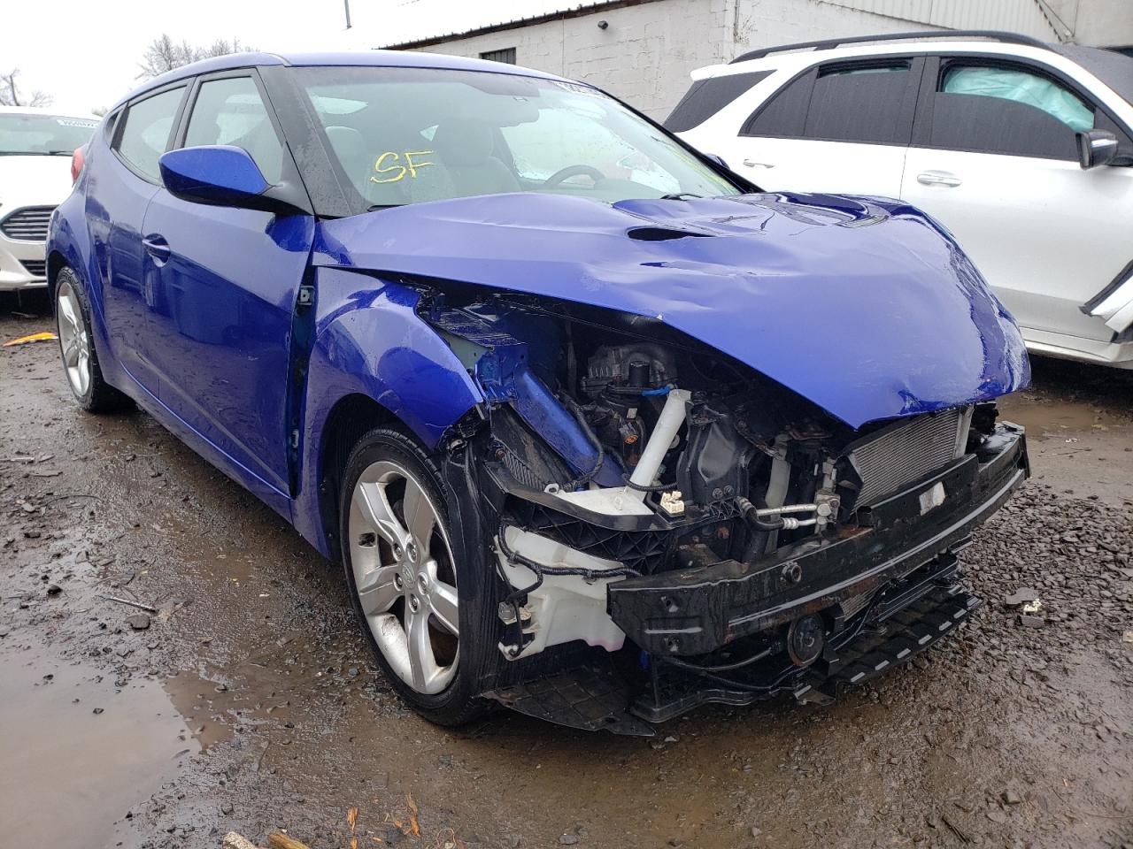 HYUNDAI VELOSTER 2012 مع رقم تعريف المركبة KMHTC6AD3CU046469 - صورة من المزاد