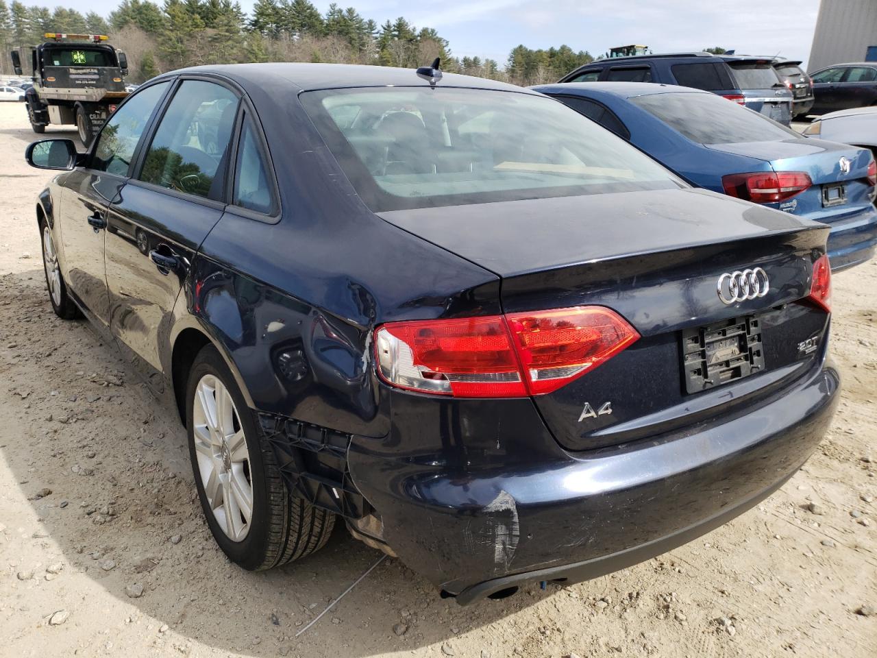 Photo 3 from auction – 2010 AUDI A4 PREMIUM with VIN WAUBFAFL9AN059712