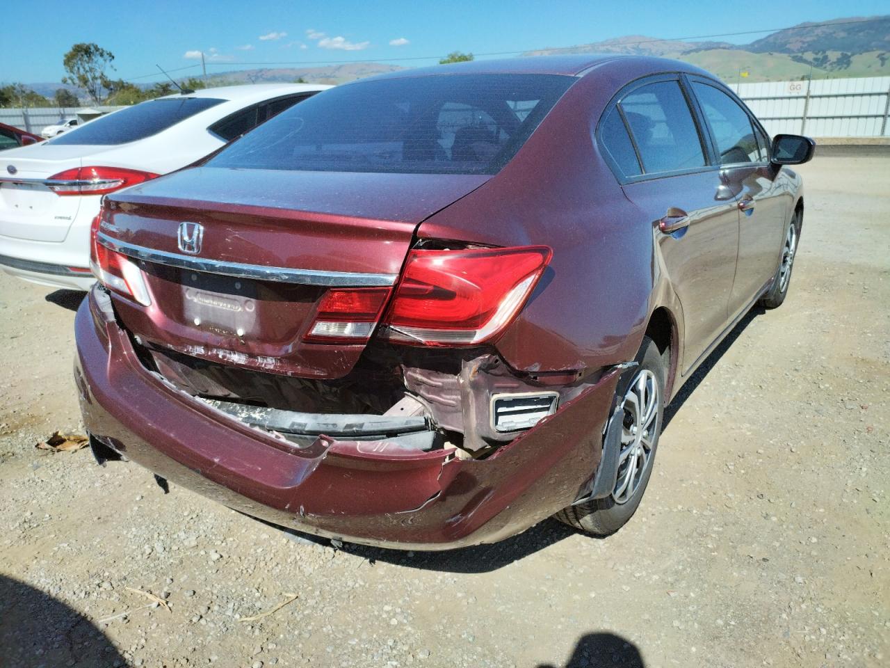 Photo 9 from auction – 2015 HONDA CIVIC LX with VIN 19XFB2F55FE076168