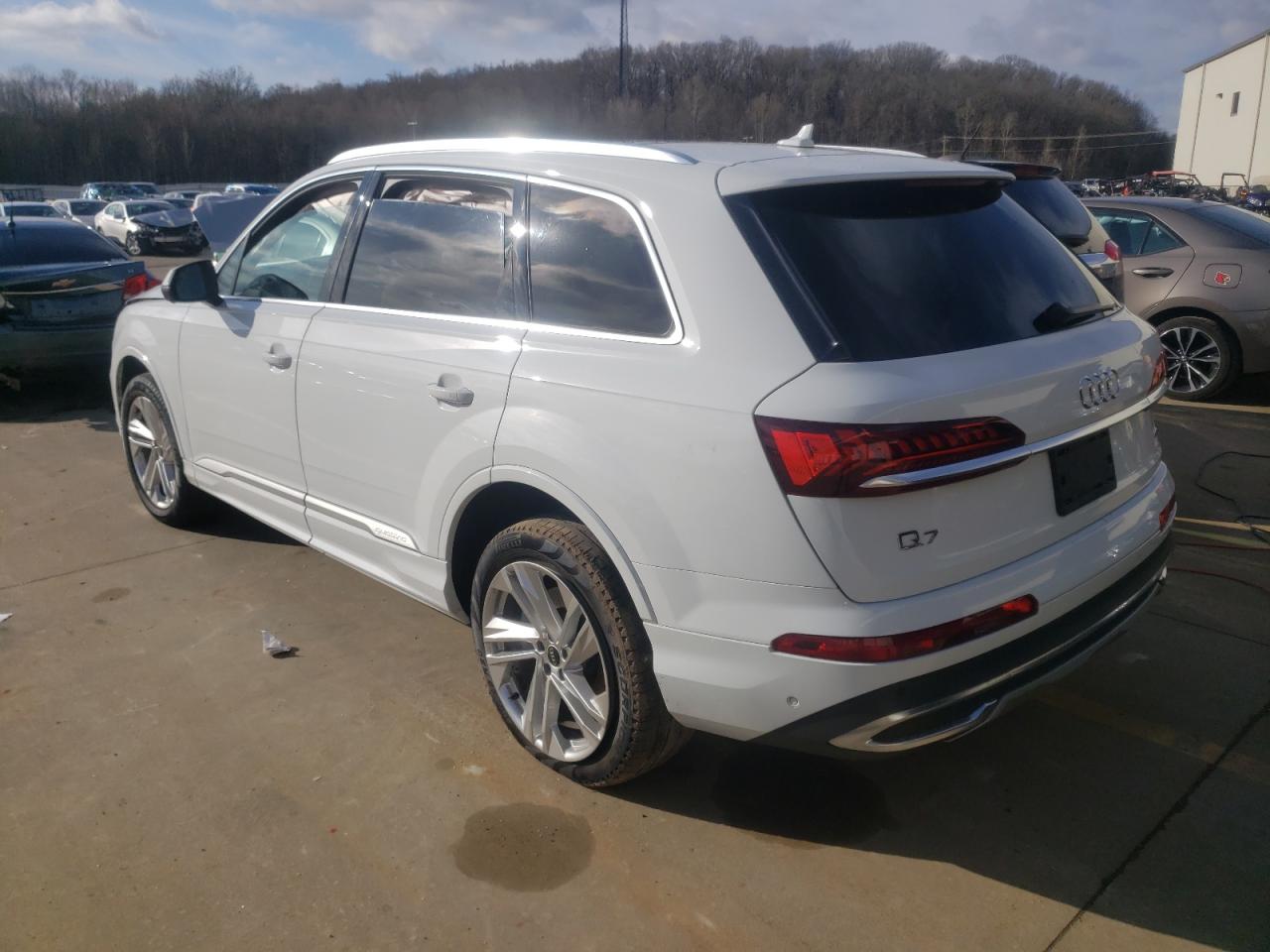 Photo 3 from auction – 2021 AUDI Q7 PREMIUM with VIN WA1LXAF77MD014540