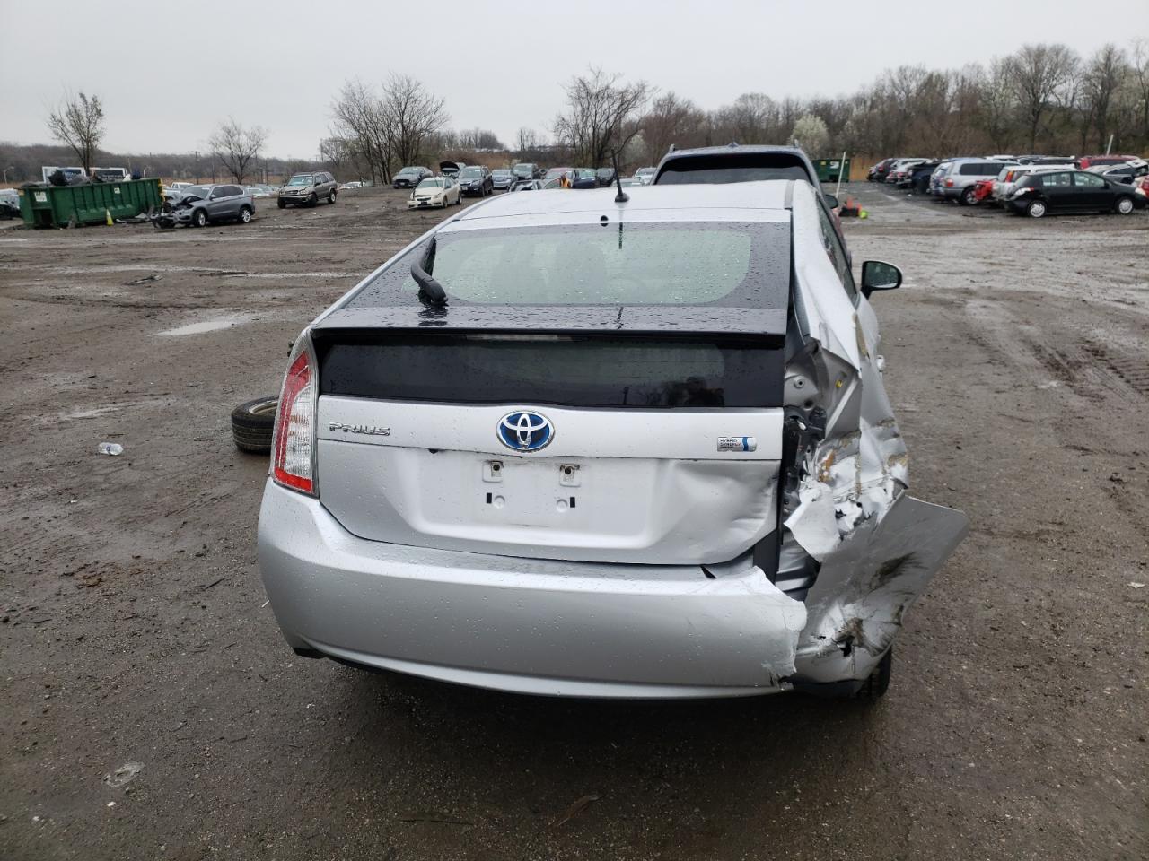 Photo 9 from auction – 2012 TOYOTA PRIUS with VIN JTDKN3DU4C5458642