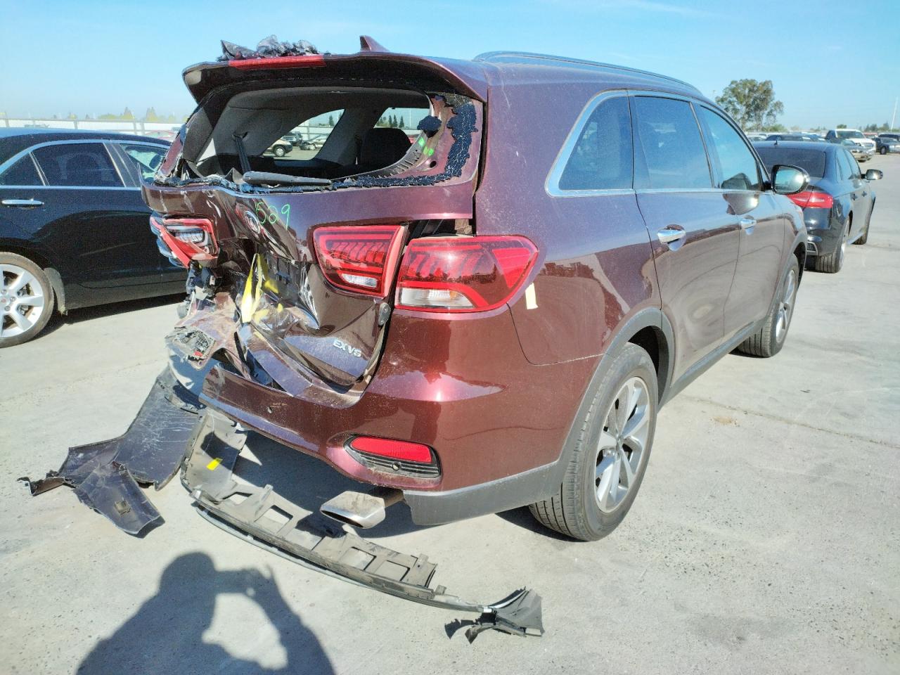 Photo 4 from auction – 2019 KIA SORENTO EX with VIN 5XYPH4A54KG475463