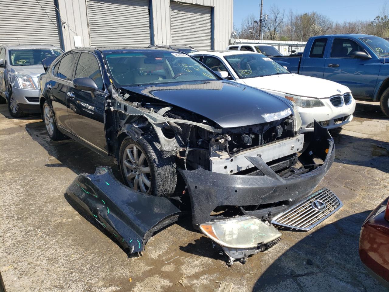LEXUS LS 460 2007 with VIN JTHBL46F975003025 - Photo from auction