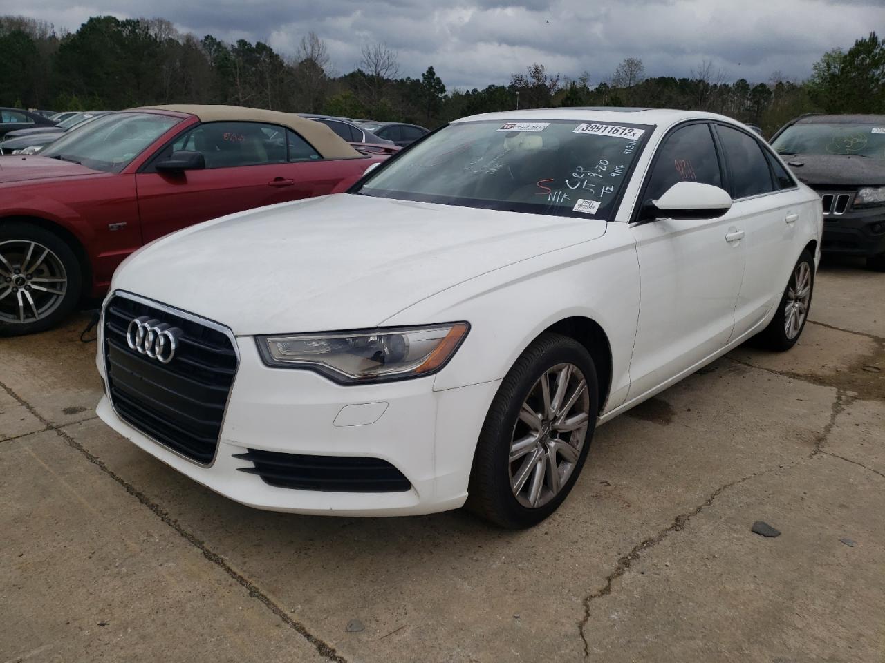 Photo 2 from auction – 2014 AUDI A6 PREMIUM with VIN WAUCFAFC5EN031545