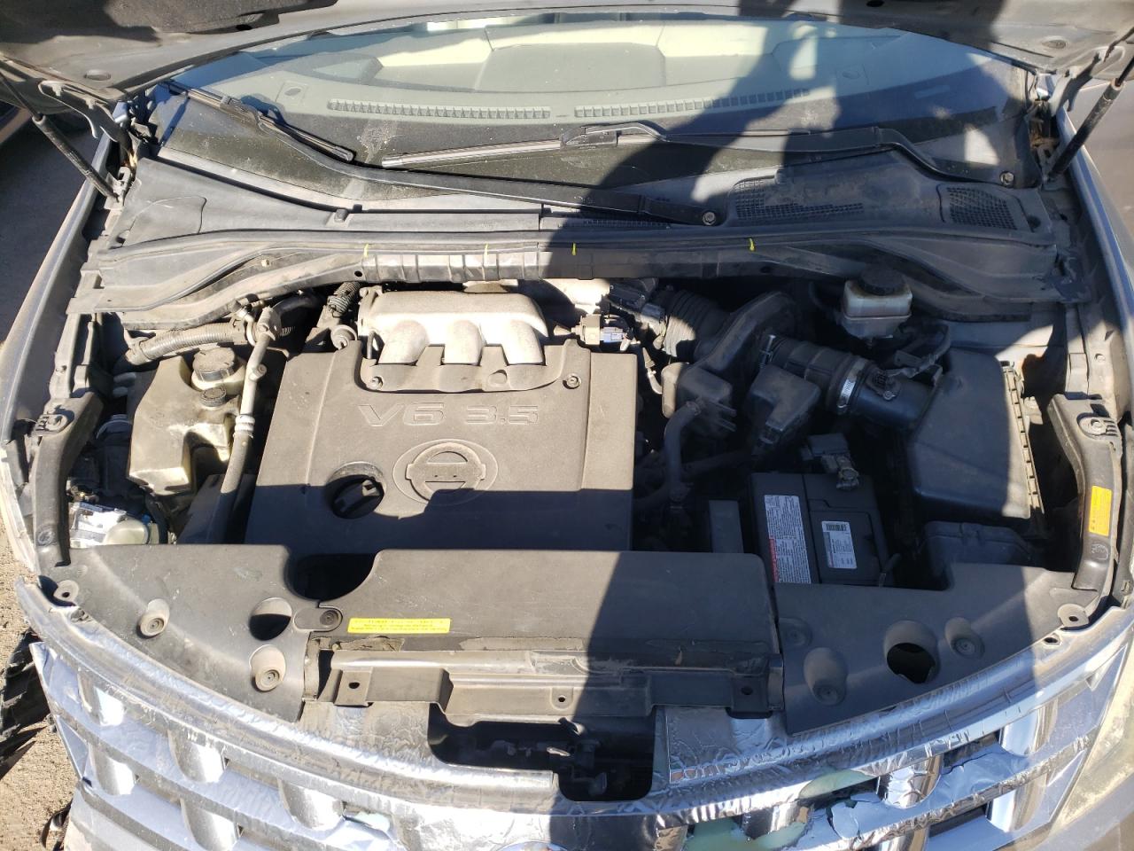 Photo 7 from auction – 2005 NISSAN MURANO SL with VIN JN8AZ08W15W414254
