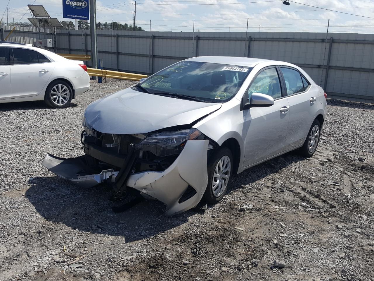 Photo 2 from auction – 2019 TOYOTA COROLLA L with VIN 2T1BURHE6KC236971