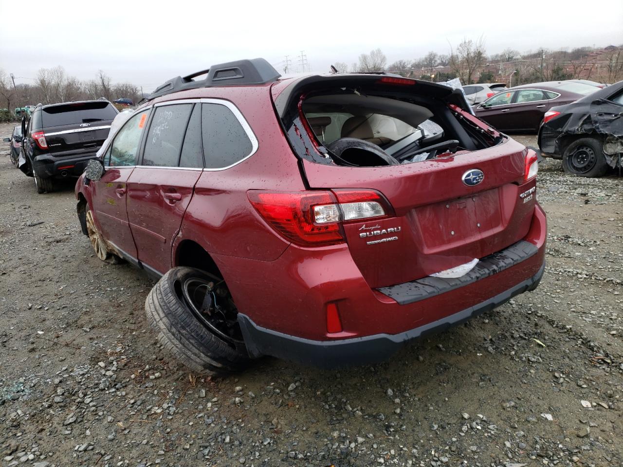 Photo 13 from auction – 2016 SUBARU OUTBACK 2. with VIN 4S4BSANCXG3266934