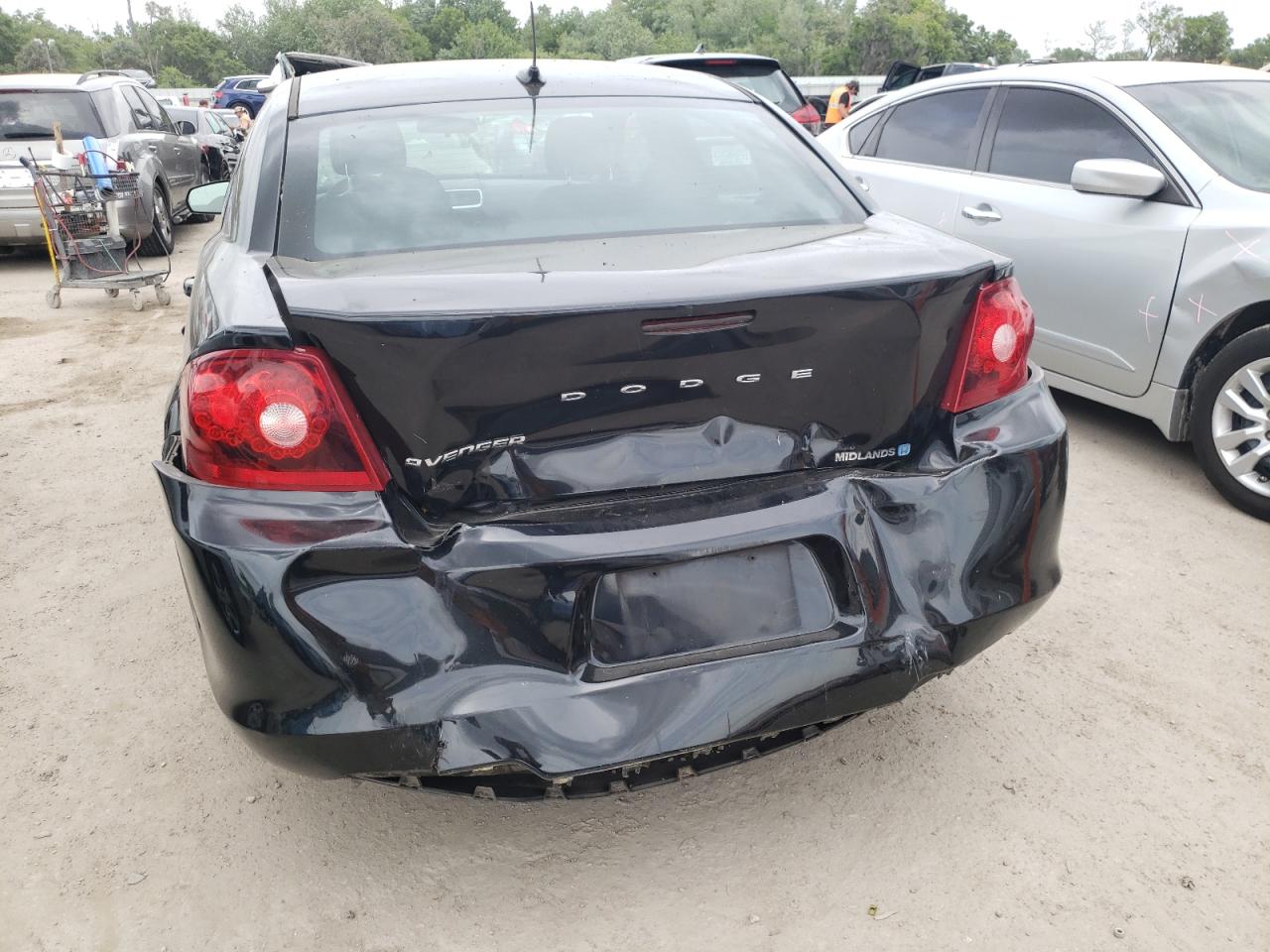 Photo 9 from auction – 2013 DODGE AVENGER SE with VIN 1C3CDZAB8DN566703