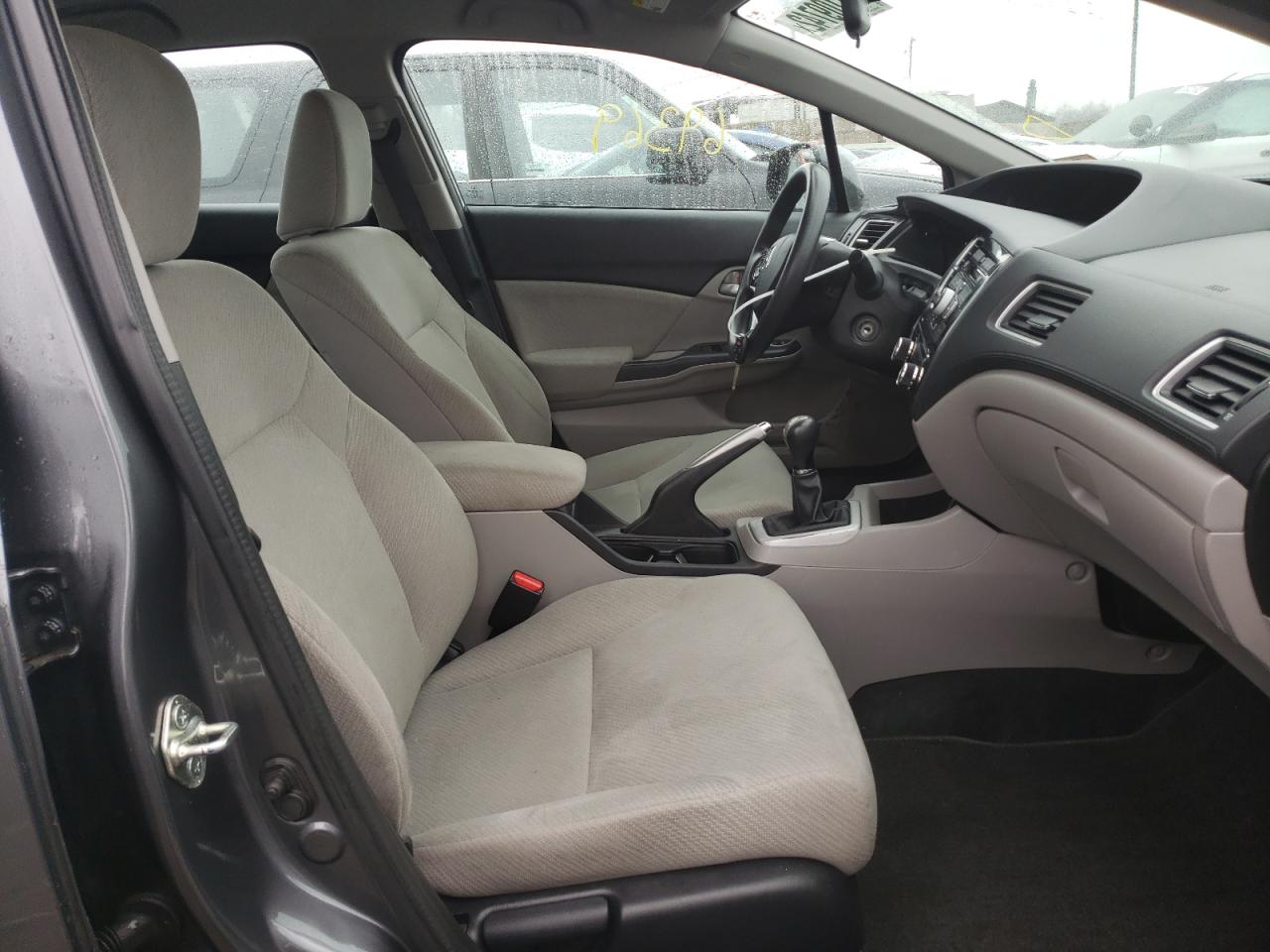Photo 5 from auction – 2013 HONDA CIVIC LX with VIN 19XFB2E57DE064487