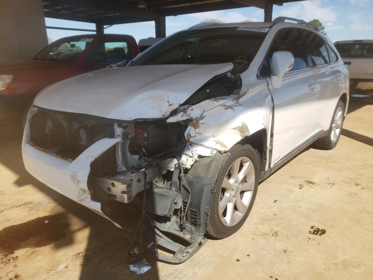 Photo 2 from auction – 2012 LEXUS RX 350 with VIN 2T2BK1BA3CC124803