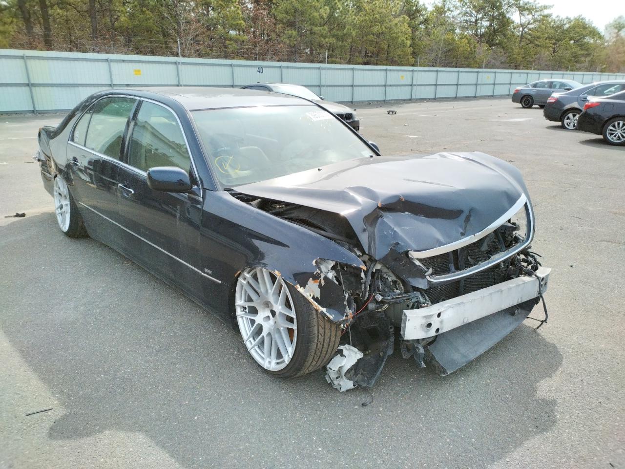 LEXUS LS 430 2004 with VIN JTHBN36F540151590 - Photo from auction