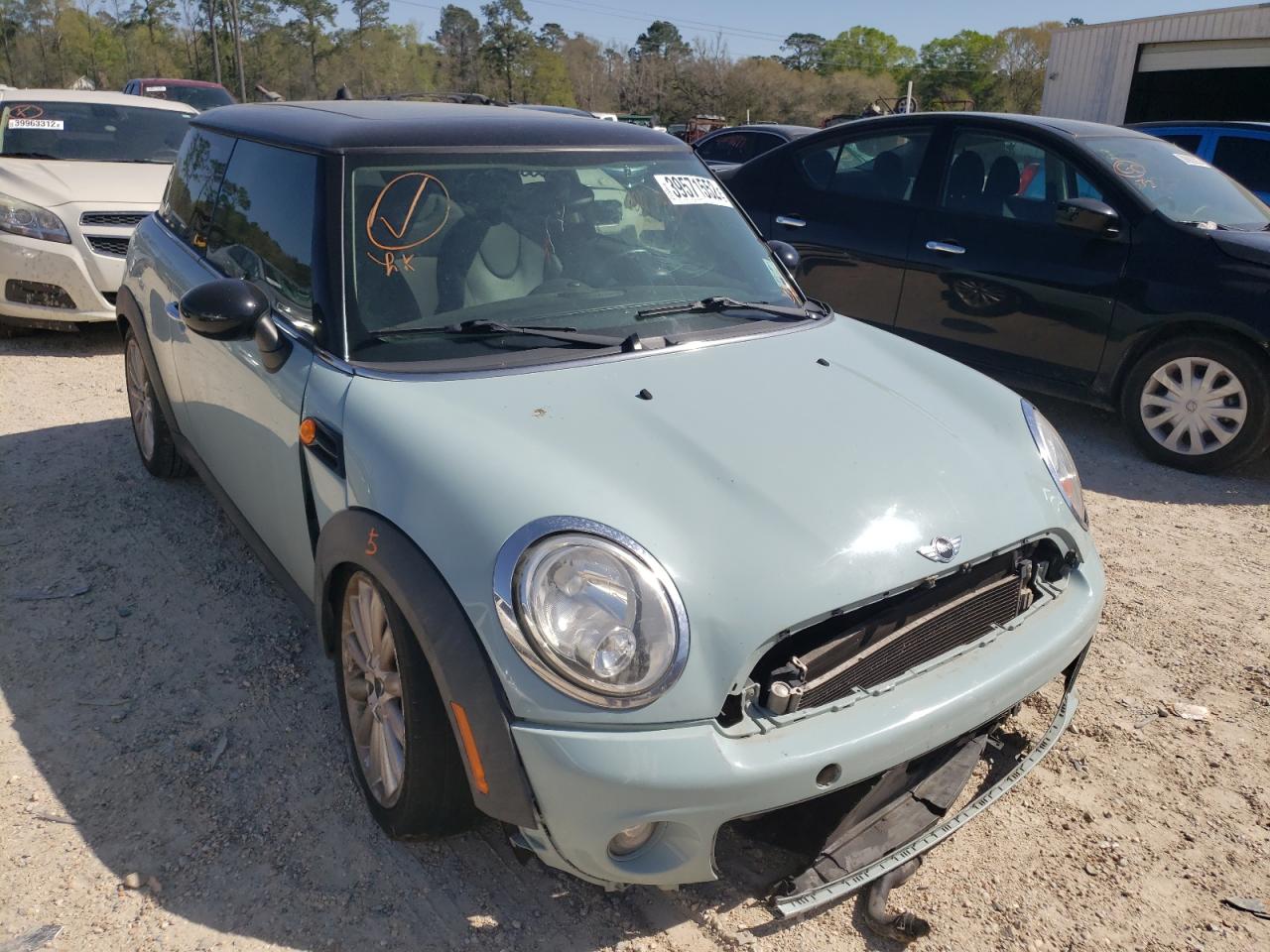 MINI COOPER 2012 with VIN WMWSU3C53CT259488 - Photo from auction