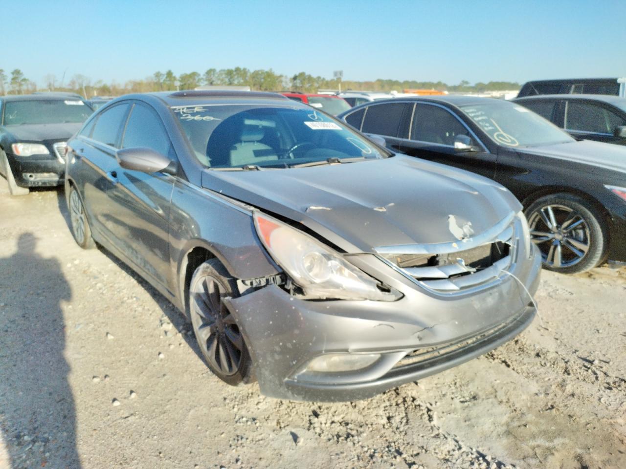 HYUNDAI SONATA SE 2012 with VIN 5NPEC4AC9CH374501 - Photo from auction