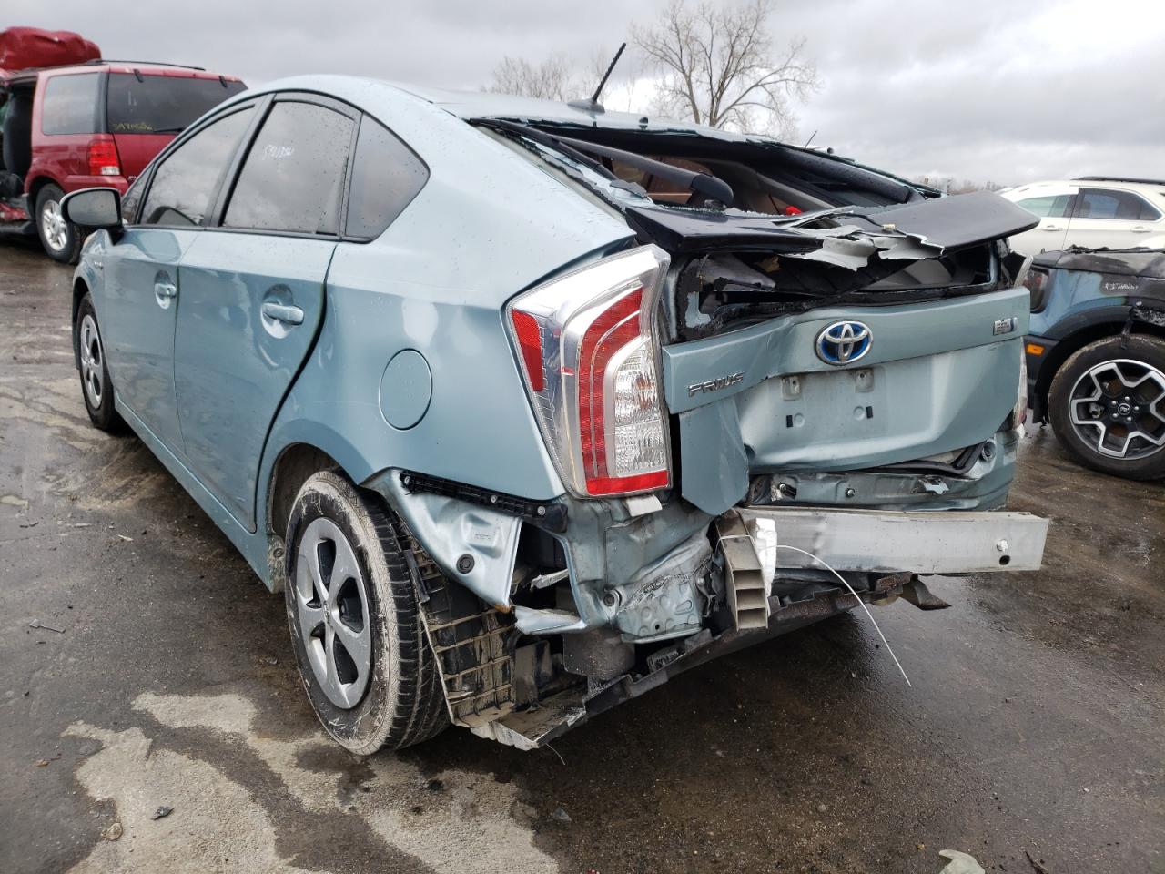 Photo 3 from auction – 2012 TOYOTA PRIUS with VIN JTDKN3DU5C5397477