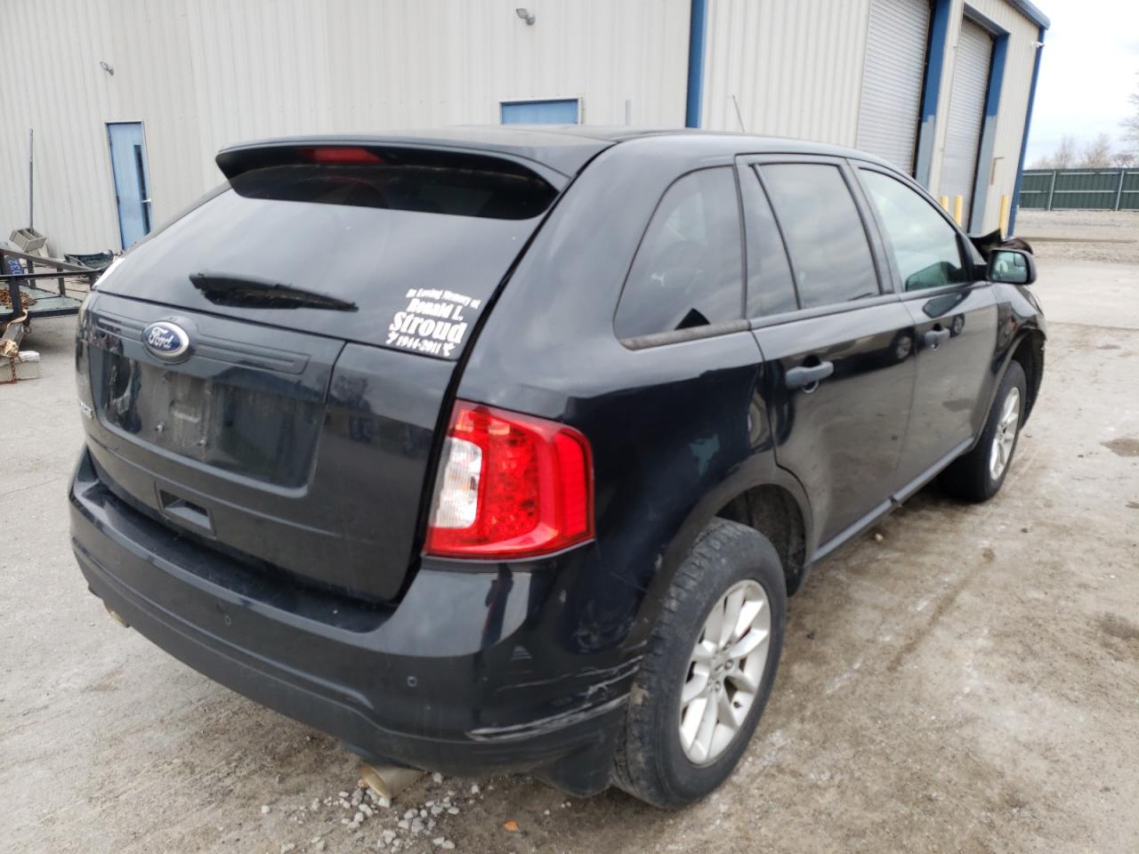Photo 4 from auction – 2013 FORD EDGE SE with VIN 2FMDK3GC0DBE03523