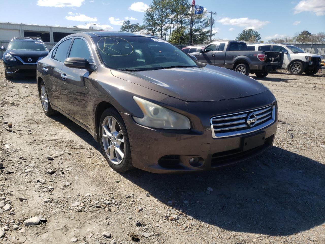 NISSAN MAXIMA S 2014 with VIN 1N4AA5AP1EC459429 - Photo from auction