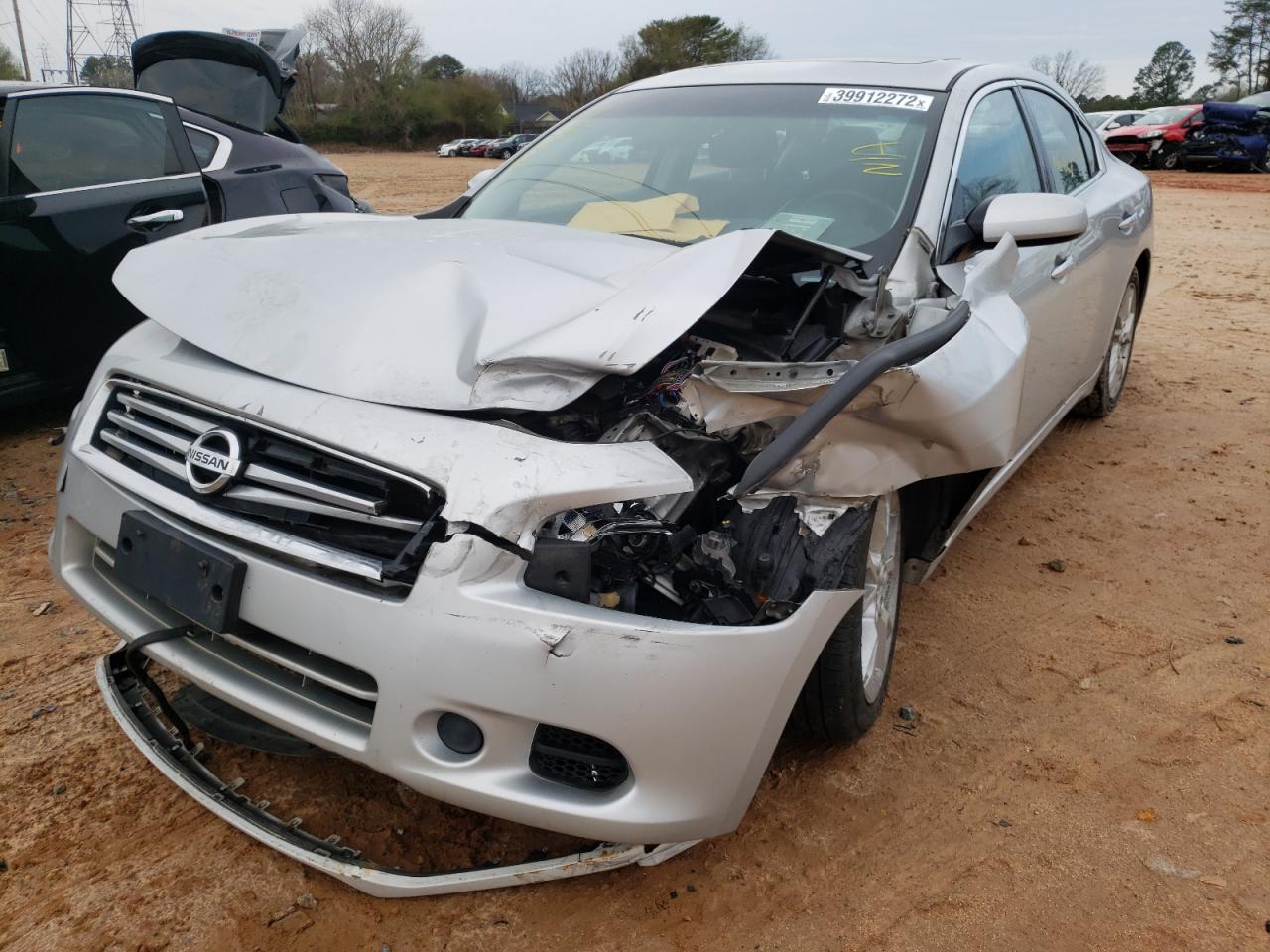 Photo 2 from auction – 2014 NISSAN MAXIMA S with VIN 1N4AA5AP7EC905227