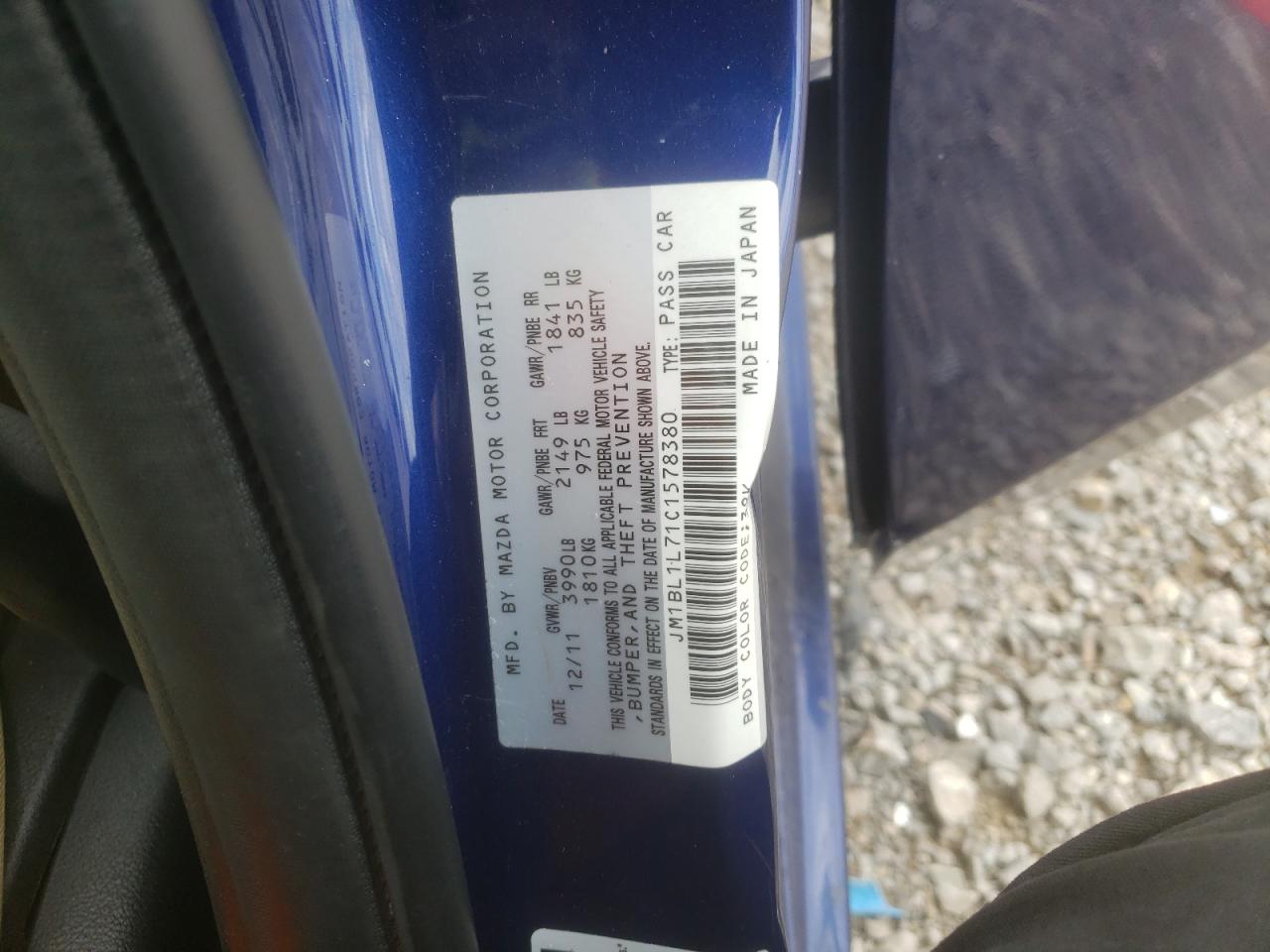 Photo 10 from auction – 2012 MAZDA 3 I with VIN JM1BL1L71C1578380