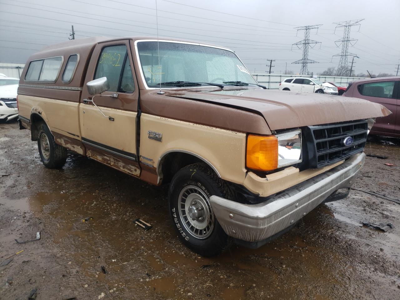 FORD F150 1988 with VIN 1FTDF15Y2JNA56191 - Photo from auction
