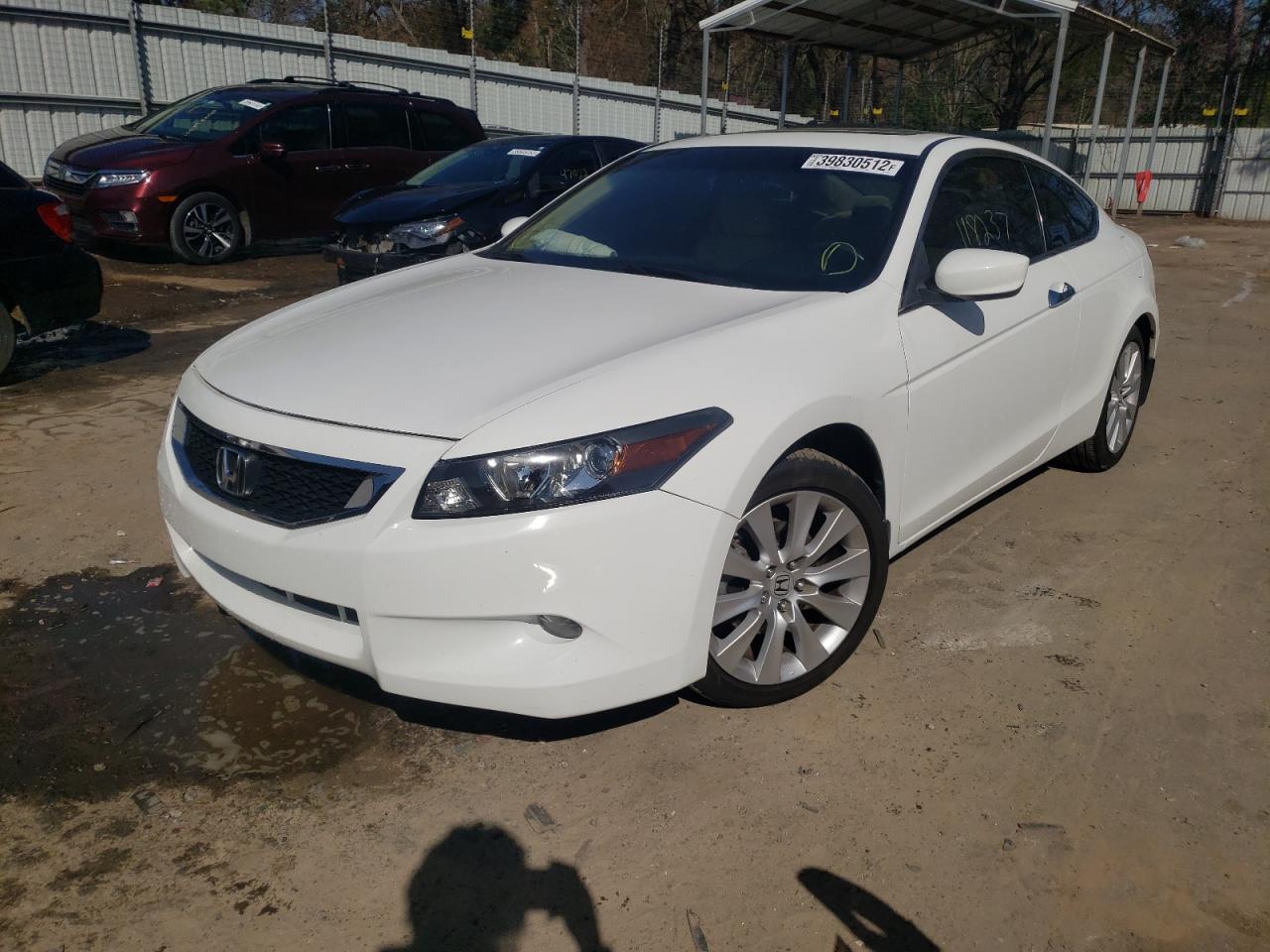 Photo 2 from auction – 2010 HONDA ACCORD EXL with VIN 1HGCS2B87AA009071