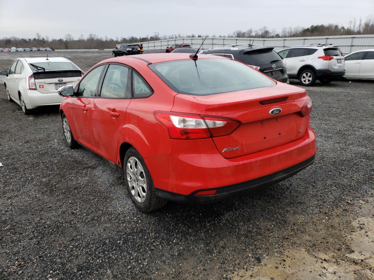 Photo 3 from auction – 2012 FORD FOCUS SE with VIN 1FAHP3F28CL268389