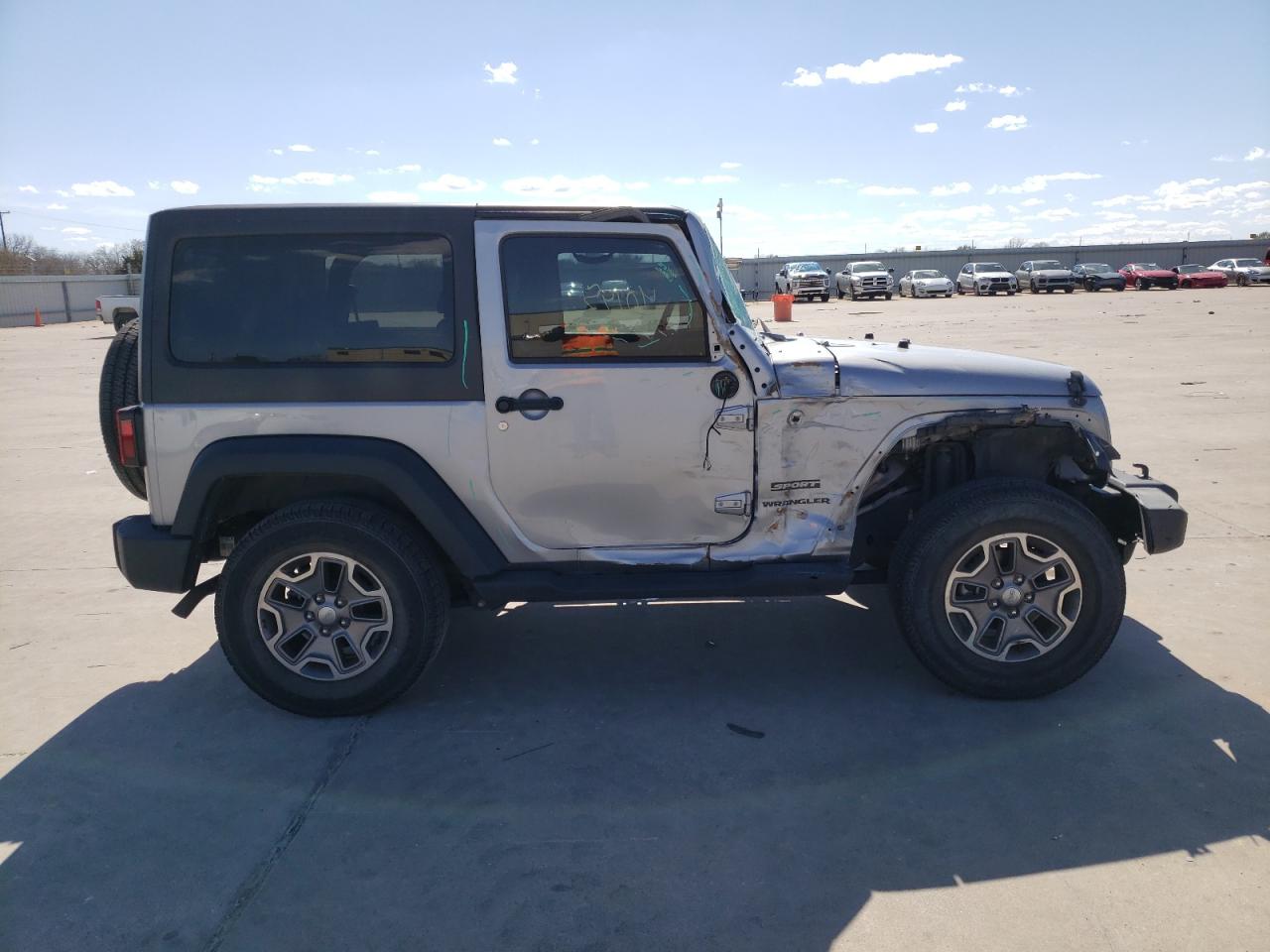 Photo 9 from auction – 2014 JEEP WRANGLER S with VIN 1C4GJWAG3EL226887