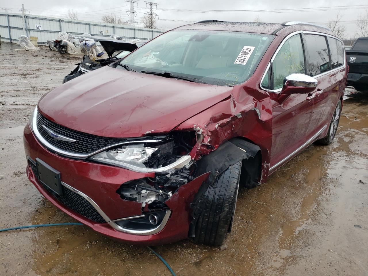 Photo 2 from auction – 2019 CHRYSLER PACIFICA L with VIN 2C4RC1GG4KR567635
