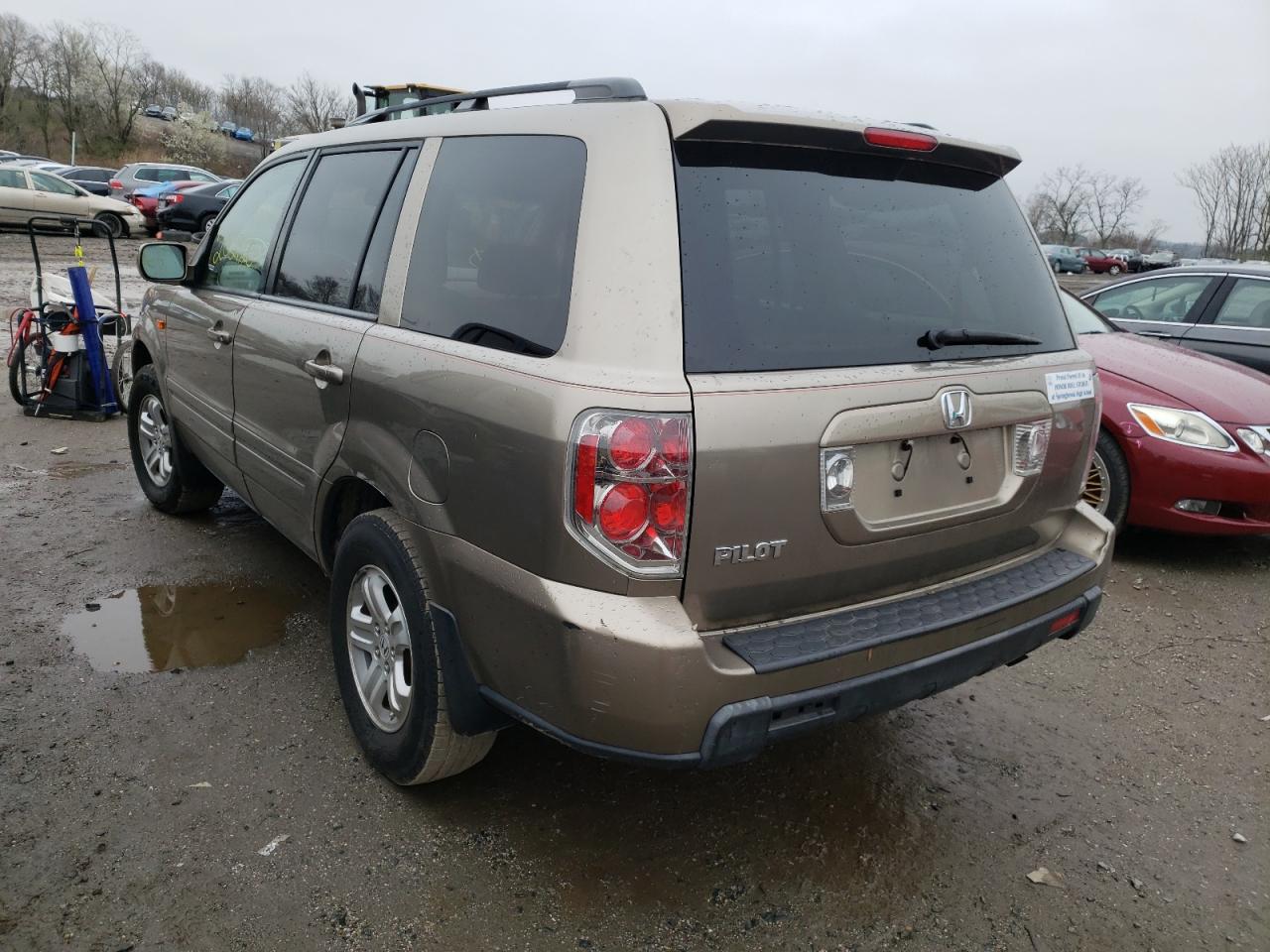 Photo 3 from auction – 2008 HONDA PILOT VP with VIN 5FNYF28258B018607