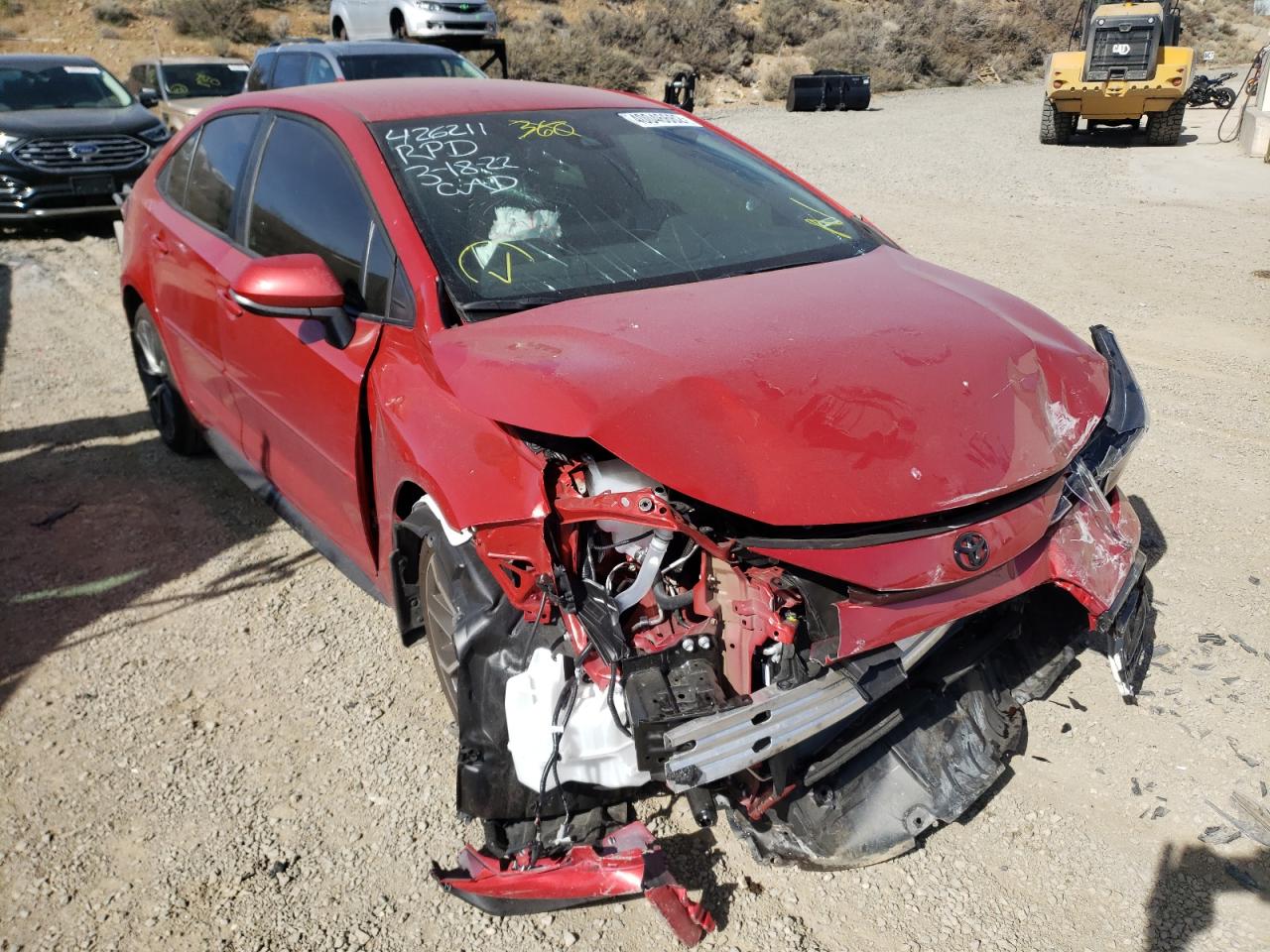 Photo 1 from auction – 2021 TOYOTA COROLLA SE with VIN 5YFS4MCE7MP097382