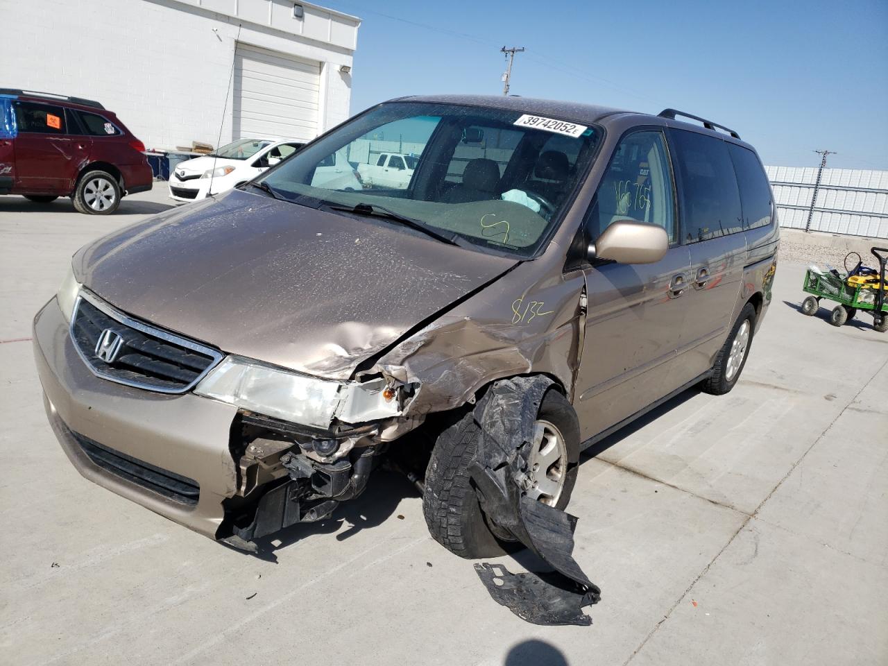 Photo 2 from auction – 2004 HONDA ODYSSEY EX with VIN 5FNRL18984B127626