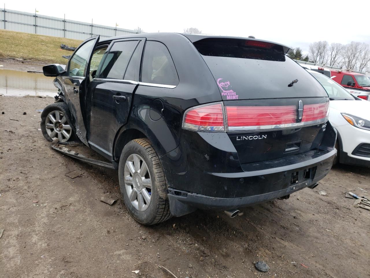 Photo 3 from auction – 2007 LINCOLN MKX with VIN 2LMDU88C67BJ24446