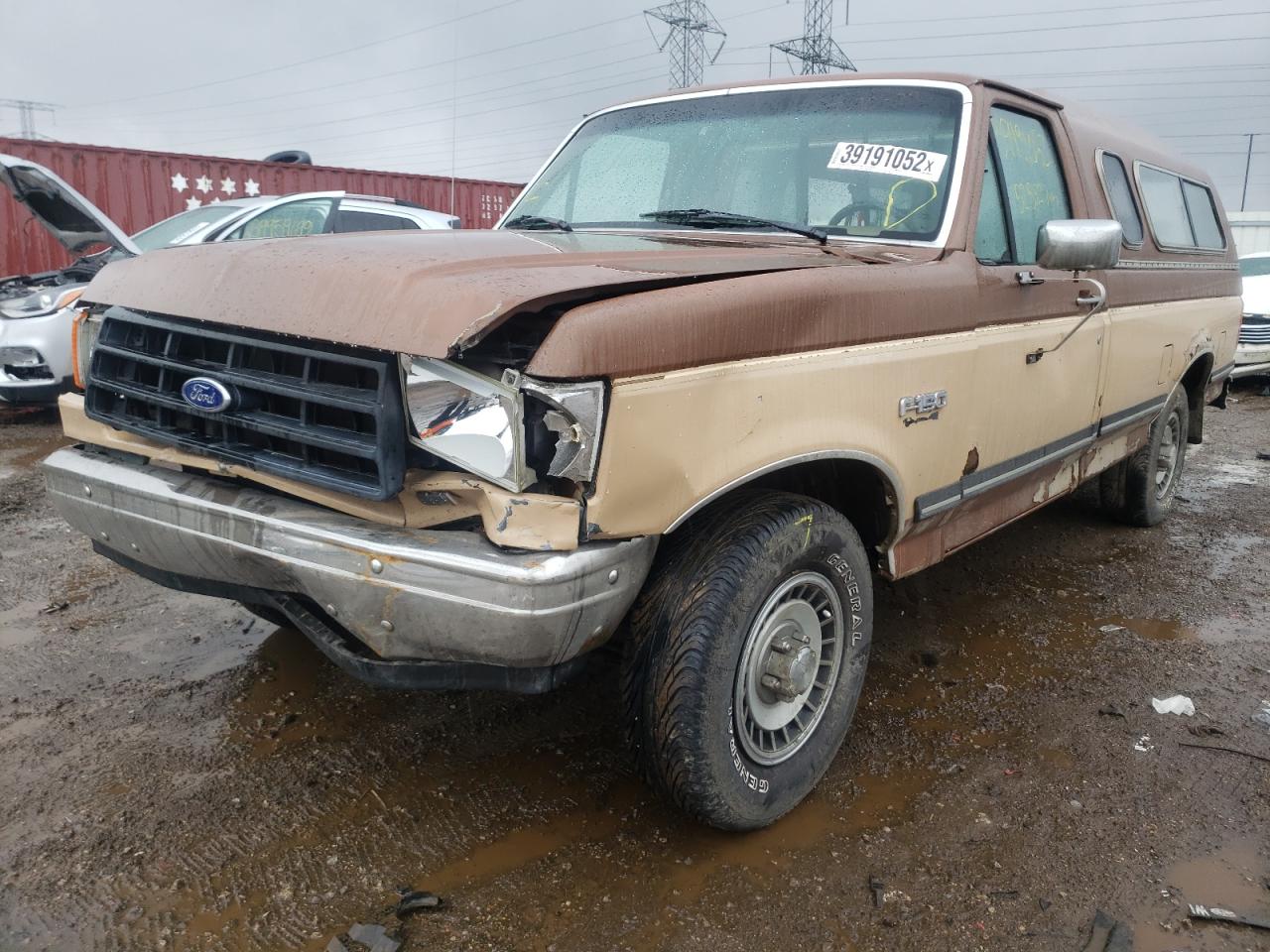 Photo 2 from auction – 1988 FORD F150 with VIN 1FTDF15Y2JNA56191